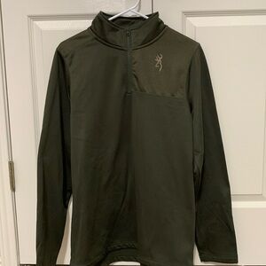 Browning Green Medium Quarter-Zip